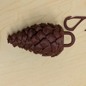 Improved Pinecone Geocache Container