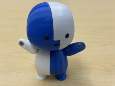 Bobblehead – 3D Printed Lil Finder Guy (4 Inches)